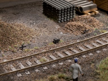 Auhagen 41619 Seilzughalter und Druckrollenkästen 