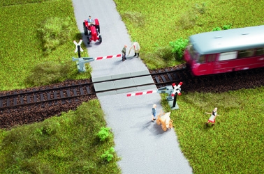 Auhagen 41625 Bahnübergang - Halbschranke 