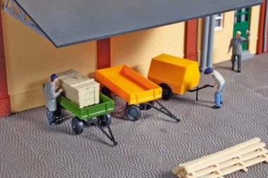 Auhagen 41642 Anhängerset 3-tlg 