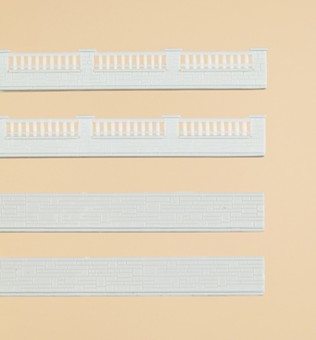 Auhagen 42559 Vorgartenzäune und Mauerteile 