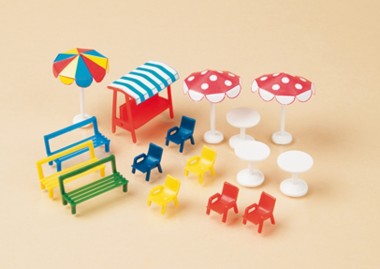 Auhagen 42569 Bänke, Stühle, Tische, u.a. 