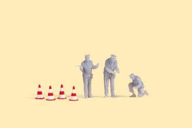 Auhagen 43684 Figuren Verkehrskontrolle TT 