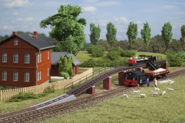 Auhagen 43704 Feldbahn Verladerampe 