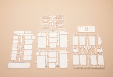 Auhagen 48251 Fensterscheiben, Oberlichtfenster 