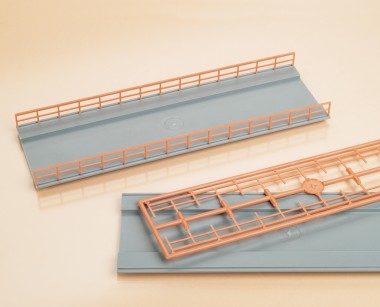 Auhagen 48596 Fahrbahnen und Geländer 