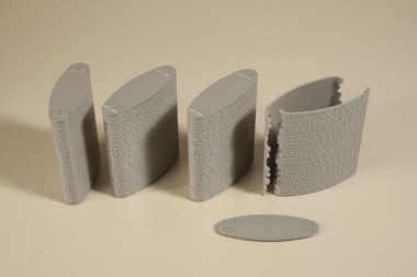 Auhagen 48657 Brückenpfeiler oval 