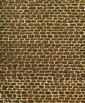 Auhagen 50102 Dekorpappe unregelmäßiges Mauerwerk 