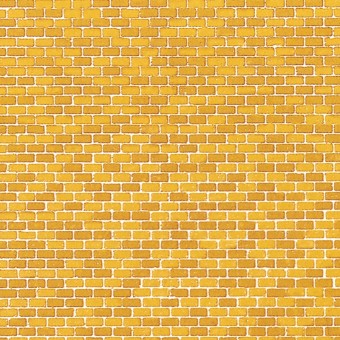 Auhagen 50110 Dekorpappe Ziegelmauer ocker 