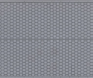 Auhagen 52223 Dekorplatte Fußsteig grau 
