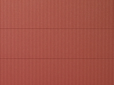 Auhagen 52430 Dekorplatte Wellblech rotbraun 