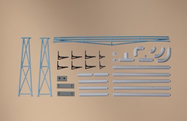 Auhagen 80104 Rohrleitungen 