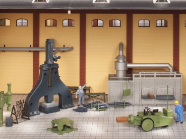 Auhagen 80109 Dampfhammer und Zubehör 