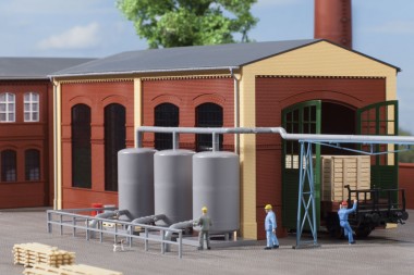 Auhagen 80111 3 Dampfspeicherkessel 