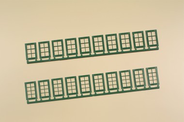 Auhagen 80224 Fenster Q, R grün 