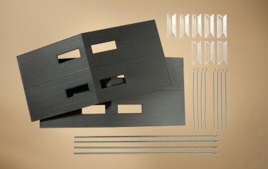 Auhagen 80301 Dächer mit Oberlichtfenstern 