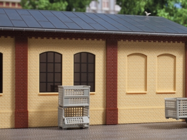 Auhagen 80410 Säulen kurz und Ziegelfriese rot 