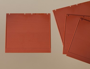 Auhagen 80500 Wände 2324A rot 