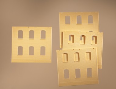 Auhagen 80614 Wände 2324F gelb 