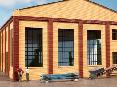 Auhagen 80630 Wände 2578D, Industriefenster P 