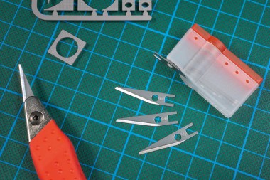 Auhagen 90006 Wechselklingen Modellbaumesser kurz 