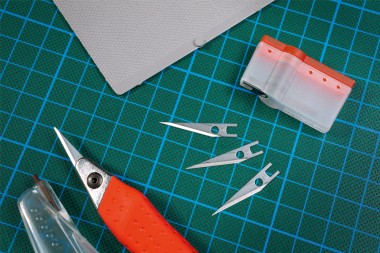 Auhagen 90007 Wechselklingen Modellbaumesser spitz 