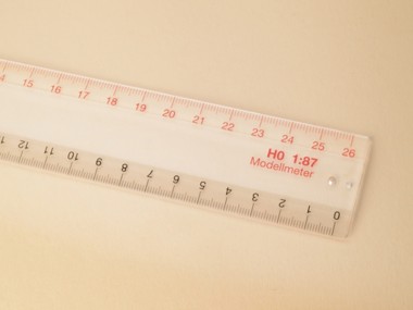 Auhagen 99004 Maßstabslineal H0 