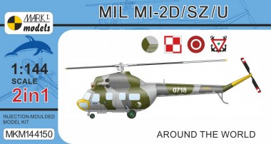 Mark 1 MKM144150 Mil Mi-2 Hoplite Around the World (2in1) 