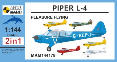 Mark 1 MKM144178 Piper L-4 'Pleasure Flying'
 2in1 