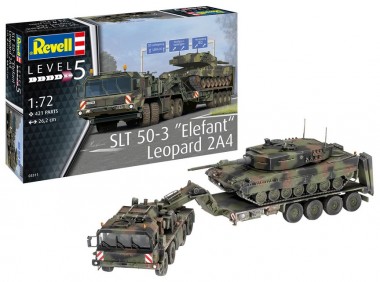 Revell 03311 SLT 50-3 Elefant + Leopard 2A4 
