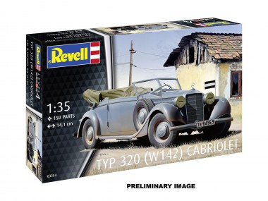 Revell 03354 Typ 320 (W142) Cabriolet 