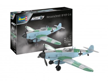 Revell 03653 easy-click: Messerschmitt Bf109G-6 
