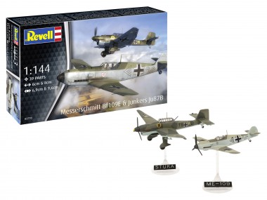 Revell 03770 Micro Wings: ME Bf109E & JU-87B 