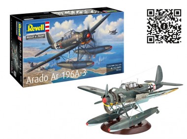 Revell 03787 Arado Ar196A-3 Seaplane 