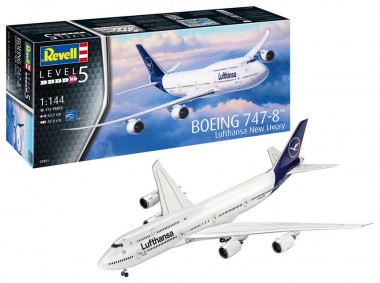Revell 03891 Boeing 747-8 Lufthansa New Livery 