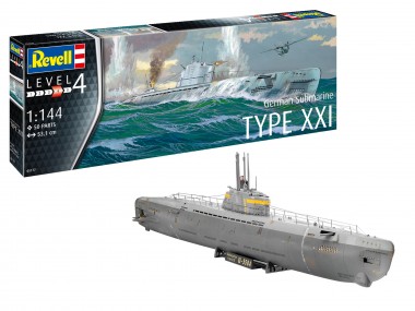 Revell 05177 German Submarine Typ XXI 