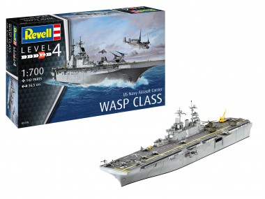 Revell 05178 Assault Carrier USS WASP CLASS 