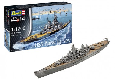 Revell 05183 Schlachtschiffs USS New Jersey 