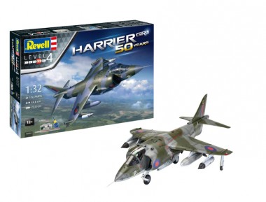 Revell 05690 Geschenkset  Hawker Harrier 
 GR Mk.1
  