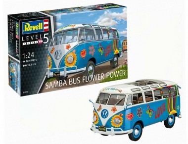 Revell 07050 VW T1/2b Sambabus 'Flower Power' 