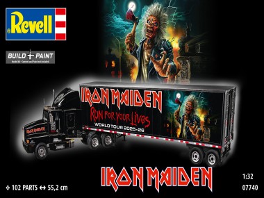 Revell 07740 Tour Truck Iron Maiden (50th Anniv.) 
