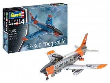 Revell 63832 ModelSet: F-86D Dog Sabre 
