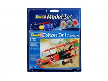 Revell 64116 ModelSet: Fokker Dr.I 