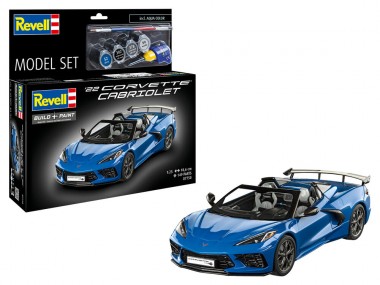 Revell 67750 ModellSet: Corvette C8 Cabriolet 