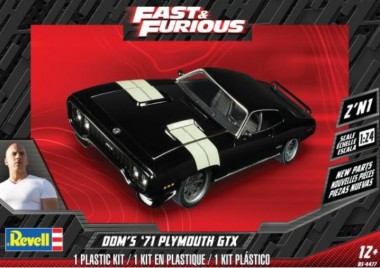 Monogram / Revell 14477 Dom's 71 Plymouth GTX - Fast & Furious 