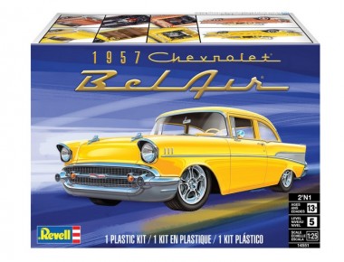 Monogram / Revell 14551 '57 Chevy® Bel Air® Two Door Sedan 