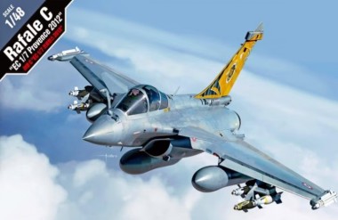 Academy 12346 Dassault Rafale C `EC 1/7 Provence 2012' 