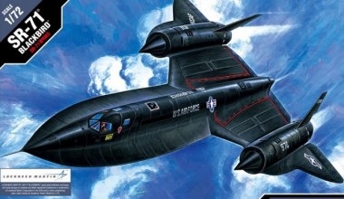 Academy 12448 Lockheed SR-71 Blackbird
- NEW DECALS 