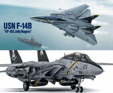 Academy 12578 USN F-14B 'VF-103 Jolly Rogers' 