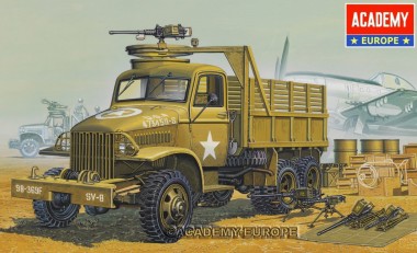 Academy 13402 US 2.5ton cargo Truck und Zubehör 