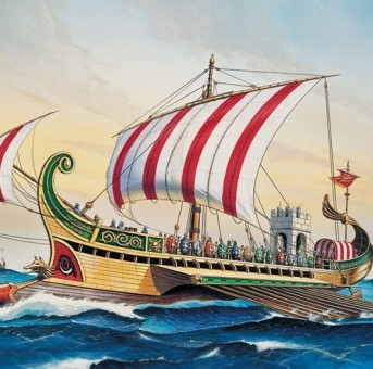 Academy 14207 Römisches Kriegsschiff  